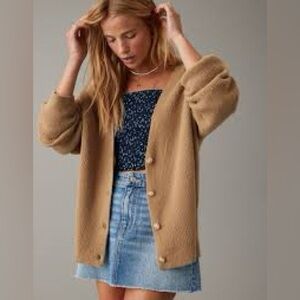 ❤️3/$30🩷American Eagle XXL Extra Soft Beige Cardigan